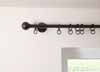 16mm curtain pole with the Alexandra Finial